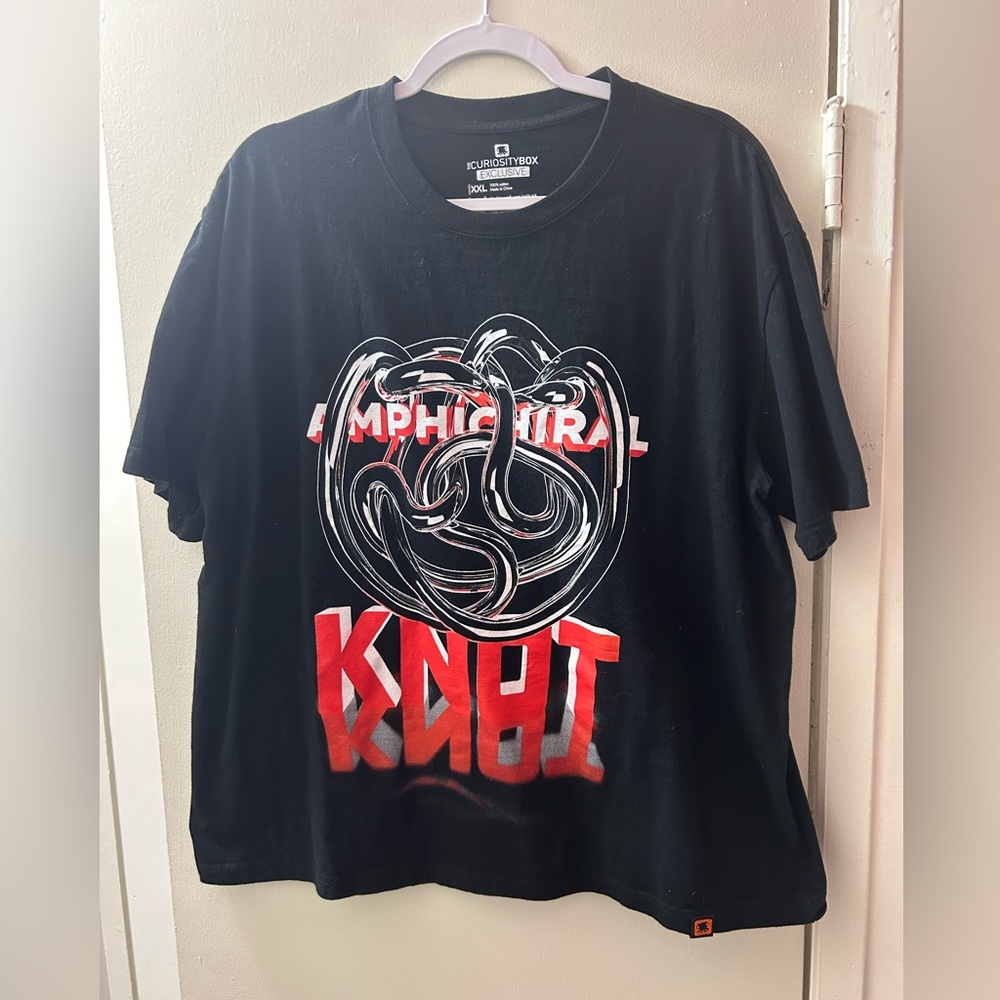 2X VSauce "Amphichiral Knot" science tshirt